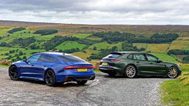 Audi RS 7 vs Porsche Panamera - header static 